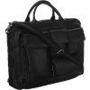 Elegancka černá pánská prostorná taška