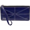 Modrá dámská velká peněženka