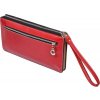 Červená velká dámská peněženka