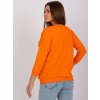 Basic oranžová halenka Olivia (Velikost S/M)