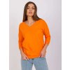 Basic oranžová halenka Olivia (Velikost S/M)