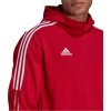 Červená pánská mikina adidas Tiro 21 Sweat Hoody