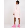 Světle růžové šaty s kapsami Carrara