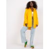 Žlutá delší prošívaná bunda Kelly