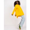 Žlutá delší prošívaná bunda Kelly