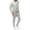 Pánská tepláková souprava - světle šedá