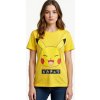 Žluté dámské tričko Pokemon Pikachu