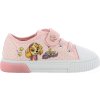 Světle růžové plátěné tenisky Paw Patrol Skye