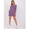 Fialová tunika s 3/4 rukávem (Velikost L)