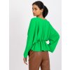 Zelená halenka Raquel v "kimono" střihu