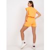 Oranžová krátká souprava kraťasů a trička MALIBU