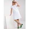Bílé každodenní midi šaty