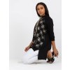 Černá tunika s potisky