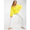Žlutá halenka Raquel v "kimono" střihu