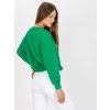Zelená mikina s vázáním v pase (Velikost S/M)