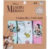 Trojbalení kalhotek Disney Minnie Mouse - bílá/růžová/modrá