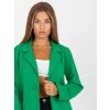 Zelené ležérní sako