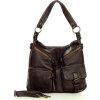 MARCO MAZZINI tmavě hnědá kabelka (Velikost ONE SIZE)