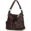MARCO MAZZINI tmavě hnědá kabelka (Velikost ONE SIZE)