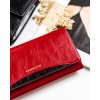 Peterson Červená peněženka s ozdobným lemem Y018