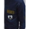 Tmavě modrý džínový bomber