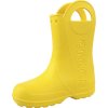 Žluté holínky CROCS Handle It Rain Boot Kids