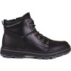 Černé pánské šněrovací kotníkové boty