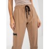 Camel dámské kalhoty s kapsami