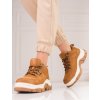 Dámské boty BIG STAR na silné podrážce - béžová