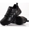 Černé pánské trekové boty