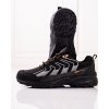 Černé pánské trekové boty