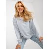 Světle šedá basic mikina (Velikost ONE SIZE)