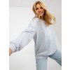 Světle šedá basic mikina (Velikost ONE SIZE)