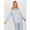 Světle šedá basic mikina (Velikost ONE SIZE)