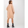 Béžové mikinové šaty Milano