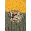 Mickey Mouse Hořčicovo-khaki pletená čepice