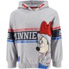 Bavlněná šedá dívčí mikina Minnie Mouse