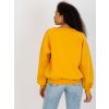 Žlutá oversize mikina