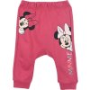 Dívčí tepláčky Minnie Mouse - tmavě růžové