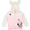 Disney Minnie Mouse Dívčí mikina - smetanová/světle růžová