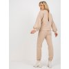 Světle béžová souprava s průstřihem na zádech (Velikost S/M)
