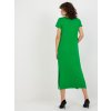 Světle zelené basic šaty Liliane