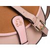 LuluCastagnette světle růžová crossbody kabelka