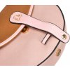 LuluCastagnette světle růžová crossbody kabelka