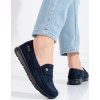 Mokasíny dámské Shelovet lehké - tmavě modré