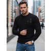 Černý pánský klasický svetr