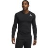 Černé pánské tričko adidas Techfit Compression Long Sleeve