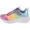 Barevné dívčí svítící tenisky Skechers S-Lights Unicorn Dreams