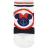 Trojbalení ponožek pro miminka Minnie Mouse - červená/bílá/modrá