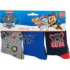 Paw Patrol Chlapecké ponožky - šedá/modrá/tm.modrá